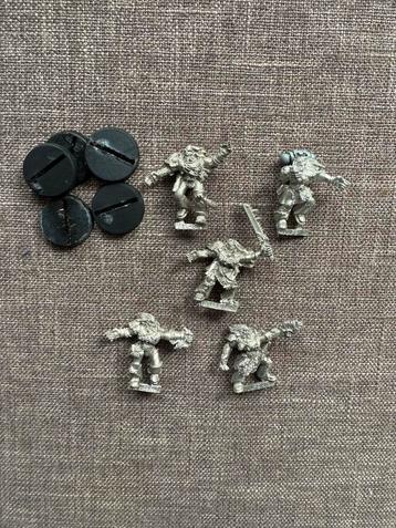 Warhammer 40k 5x Wulfen - space wolves (metal) beschikbaar voor biedingen