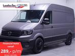 Volkswagen Crafter 2.0 TDI 140 pk L3H3 Navi, Camera, 18" LMV, Voorwielaandrijving, Stof, Gebruikt, Zwart