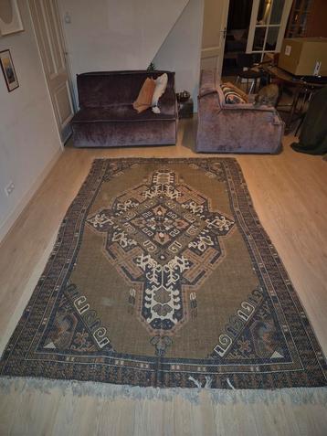 HK Living vloerkleed - Perzisch look, bruin, met franjes beschikbaar voor biedingen