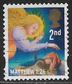 GB 2nd Kerstzegel - Engel en Jozef - 2011, Postzegels en Munten, Postzegels | Europa | UK, Verzenden, Gestempeld