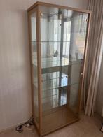 Glazen Vitrine Kast met verlichting, Huis en Inrichting, Kasten | Vitrinekasten, Ophalen, Met deur(en), 50 tot 100 cm, Zo goed als nieuw