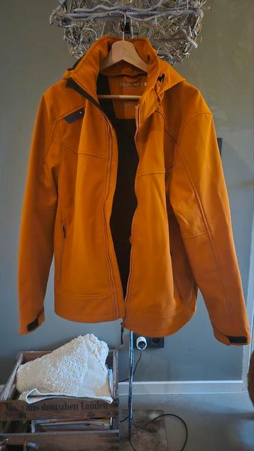 ZGAN Regen/wind/outdoorjack. Burnt orange. Maat XL beschikbaar voor biedingen