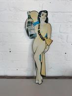 Miss Berger oude reclame Pin Up, Verzamelen, Merken en Reclamevoorwerpen, Reclamebord, Gebruikt, ., Ophalen of Verzenden