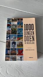 Jeroen van der Spek - 1000 dingen doen in Nederland, Boeken, Overige merken, Ophalen of Verzenden, Zo goed als nieuw, Jeroen van der Spek