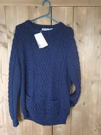 Aran Crafts merino trui maat XL, Aran Crafts, Blauw, Maat 46/48 (XL) of groter, Nieuw