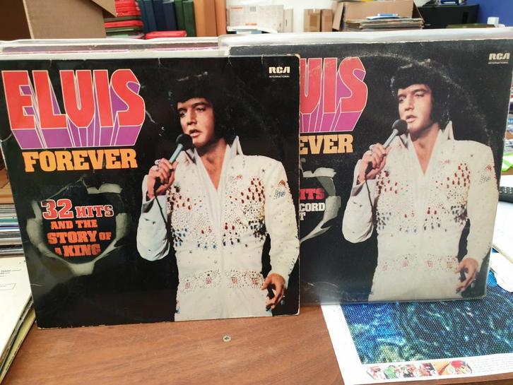 Elvis Forever, 2 lp, 2 aanwezig (5), Cd's en Dvd's, Vinyl Singles, Gebruikt, Pop, Ophalen of Verzenden