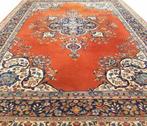 Perzisch tapijt handgeknoopt vloerkleed wol oranje 300x200