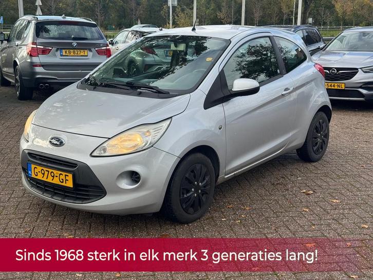 Ford Ka 1.2 Trend 69PK! Airco l Elek ramen l Elek spiegels l, Auto's, Ford, Bedrijf, Te koop, Ka, ABS, Airbags, Airconditioning
