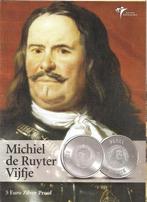 5 EURO zilveren munt, Michiel de Ruyter, 2007, Verzenden, Koningin Beatrix, Zilver, Euro's