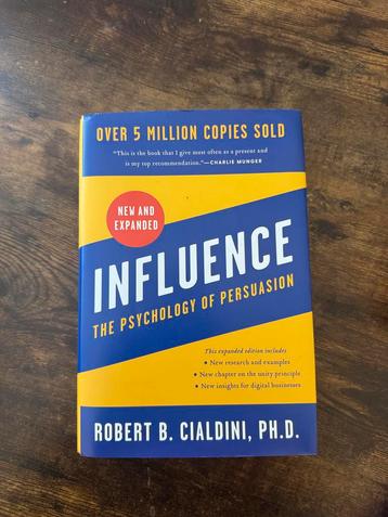 Influence - Robert Cialdini beschikbaar voor biedingen