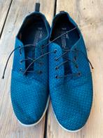 TOMS schoenen heren blauw veter stof M12 maat 46-47, Blauw, Ophalen of Verzenden, Zo goed als nieuw, Toms
