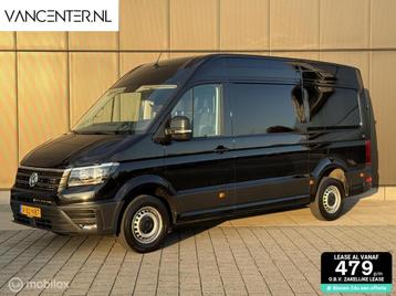 Volkswagen Crafter L3H3 140PK Automaat Carplay Zwart EURO 6 beschikbaar voor biedingen