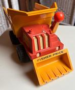 Fisher Price vintage bulldozer/kiepauto/truck, Ophalen, Gebruikt, Auto of Voertuig