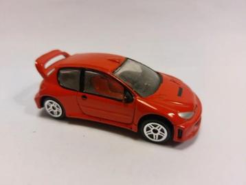Peugeot 206 Rally in helder rood van Realtoy Made in China beschikbaar voor biedingen