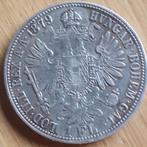 OOSTENRIJK: 1 Florin 1879 KM 2222 Alm.UNC, Zilver, Ophalen of Verzenden, Oostenrijk, Losse munt