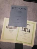 3 werken voor viool en piano, Klassiek, Ophalen of Verzenden, Zo goed als nieuw, Piano