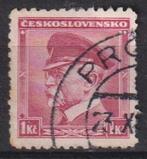 Tsjechoslowakije 1935 President Masaryk, Verzenden, Gestempeld, Overige thema's