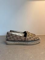 Gucci GG Canvas Espadrilles Size 38,5, Kleding | Dames, Schoenen, Overige kleuren, Ophalen of Verzenden, Espadrilles of Moccasins
