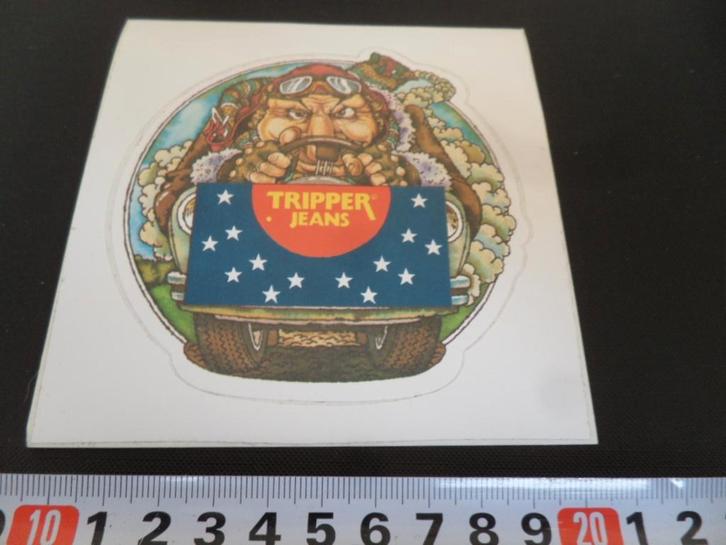 sticker Tripper Jeans  BJ573, Verzamelen, Stickers, Zo goed als nieuw, Ophalen