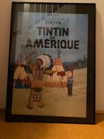 Kuifje posters. Tintin en Amérique. 50-120Tintin au Tibet100, Ophalen of Verzenden, Zo goed als nieuw