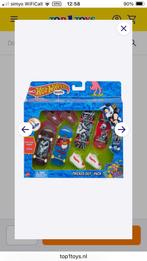 Hot Wheels Skate Fingerboard + Schoen 4-Pack Assorti, Ophalen of Verzenden, Zo goed als nieuw
