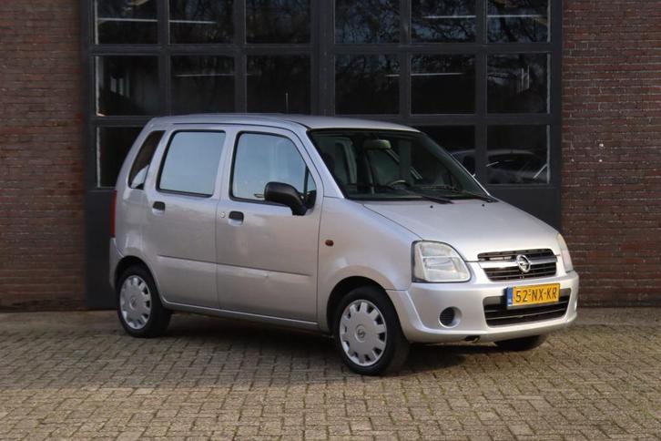 Opel Agila 1.2 I 16V 2004 Grijs, Auto's, Opel, Particulier, Agila, Benzine, Euro 4, D, Hatchback, Handgeschakeld, Origineel Nederlands