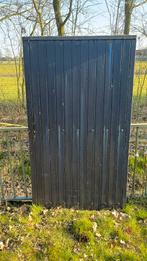Houten Tuindeur / Poortdeur - Schuifdeur Optie, Ophalen, Gebruikt, 80 tot 100 cm, Buitendeur