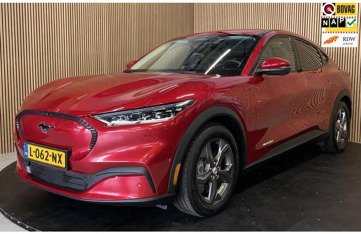 Ford Mustang Mach-E RWD 75 kWh|93,5% SOH|AFN. TREKHAAK|LEDER, Auto's, Ford, Bedrijf, Te koop, Mustang, 360° camera, ABS, Achteruitrijcamera
