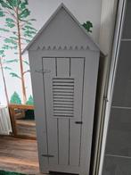 Strandhuisje Kinderkast Kledingkast, Kinderen en Baby's, Kinderkamer | Commodes en Kasten, Ophalen, Gebruikt, Kast, 50 tot 70 cm