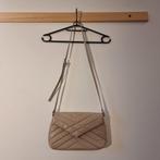 H&M Quilted Beige Crossbody Bag, Ophalen of Verzenden, Zo goed als nieuw, Beige, Schoudertasje
