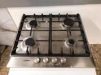 Te koop Bosch inbouw RvS Gas kookplaat 4 kookzone, Witgoed en Apparatuur, Kookplaten, Ophalen of Verzenden
