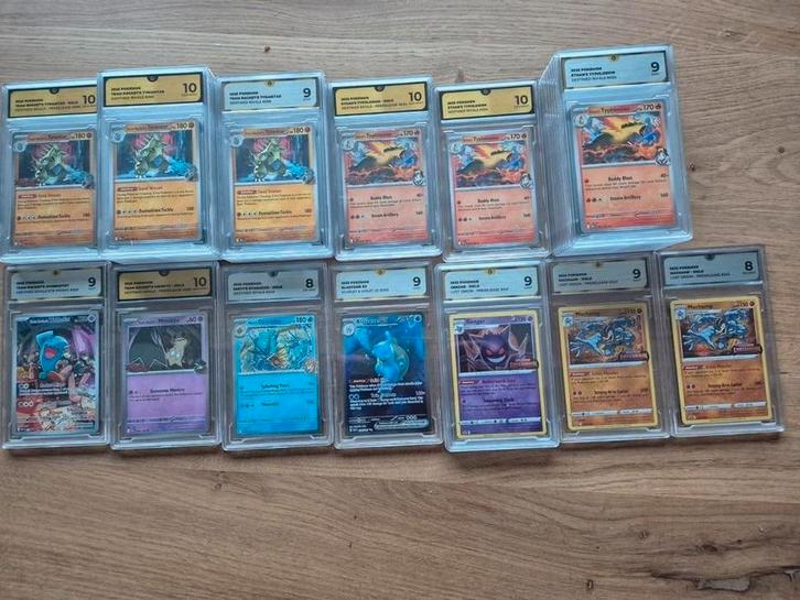 pokemonkaarten gg gegraded te koop, Hobby en Vrije tijd, Verzamelkaartspellen | Yu-gi-Oh!, Nieuw, Ophalen of Verzenden