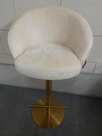 barstoelen model Zabi chanille met gouden onderstel Richmond, Ophalen, 5 krukken of meer, Richmond Interiors model Zabi, 60 tot 90 cm