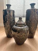 Mooie decoratieve vaas, Ophalen, Overige materialen, 50 tot 75 cm, Zwart