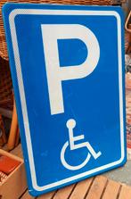 Verkeersbord mindervalide parkeerplaats, Ophalen