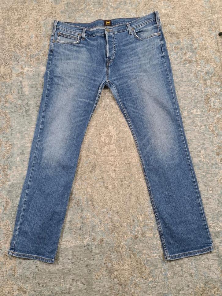LEE Powell W44 L34 Slim STRETCH Bronno4434 Blauw, Kleding | Heren, Spijkerbroeken en Jeans, Zo goed als nieuw, W32 (confectie 46) of kleiner