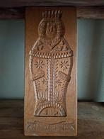 Oude Abraham Speculaasplank - Houten Vorm, Ophalen of Verzenden