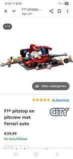 Lego F1 pitstop crew, Ophalen of Verzenden, Zo goed als nieuw, Complete set, Lego