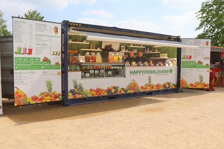 Foodtruck 20ft zeecontainer, Zakelijke goederen, Partijgoederen en Retail | Verkoopwagens, Ophalen of Verzenden