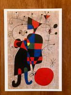 Joan Miro - Personnages et Chien Devant Le Soleil, Verzamelen, Ophalen of Verzenden, 1980 tot heden, Ongelopen, Hond of Kat