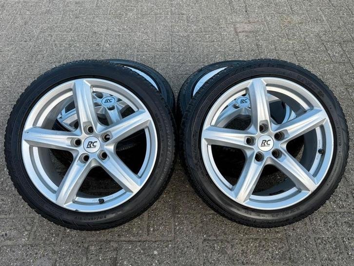 Volkswagen VW Golf 5 6 7 17" inch velgen + banden 5x112, Auto-onderdelen, Banden en Velgen, Banden en Velgen, Zomerbanden, 17 inch