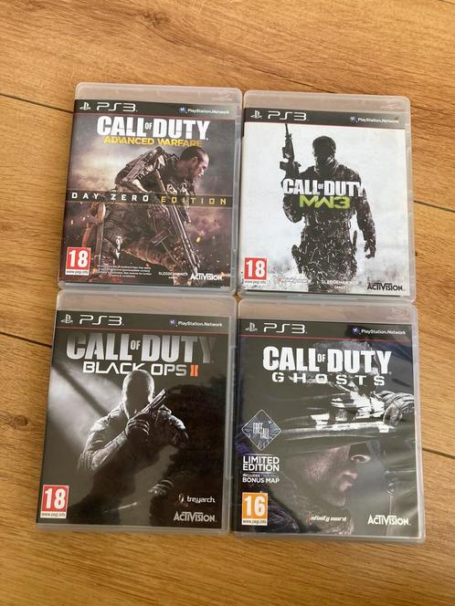 Call of duty ps3, Spelcomputers en Games, Games | Sony PlayStation 3, Zo goed als nieuw, Vechten, 2 spelers, Vanaf 16 jaar, Ophalen of Verzenden