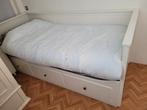 Ikea Hemnes Bedbank - Uitschuifbaar met Opberglades, Huis en Inrichting, Slaapkamer | Bedden, Ophalen, Verstelbaar, 90 cm, Eenpersoons