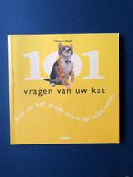 Boek 101 vragen van uw kat, Honner Head. Zo goed als nieuw., Ophalen of Verzenden, Zo goed als nieuw, Katten