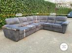 GRATIS LEVERING HEEL NL Mooie Stoffen Hoekbank, 250 tot 300 cm, Hoekbank, Ophalen of Verzenden, Zo goed als nieuw