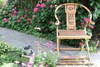 Kapitale chinese keizerlijke vouwstoel perenhout antiek, Antiek en Kunst, Antiek | Meubels | Stoelen en Banken, Ophalen