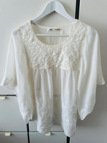 Blouse met borduurwerk merk Solitaire Maat S Als nieuw beschikbaar voor biedingen