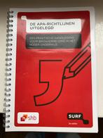 APA-Richtlijnen Uitgelegd - Handleiding Hoger Onderwijs, Ophalen, Gamma, Zo goed als nieuw, HBO