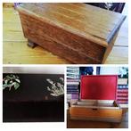 Diverse houten oude vintage kistjes hout brocante, Ophalen of Verzenden