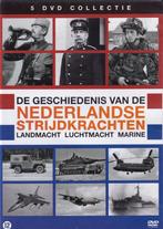 Te koop 5dvdbox de geschiedenis van de nederlandse strijdkr, Cd's en Dvd's, Dvd's | Documentaire en Educatief, Alle leeftijden